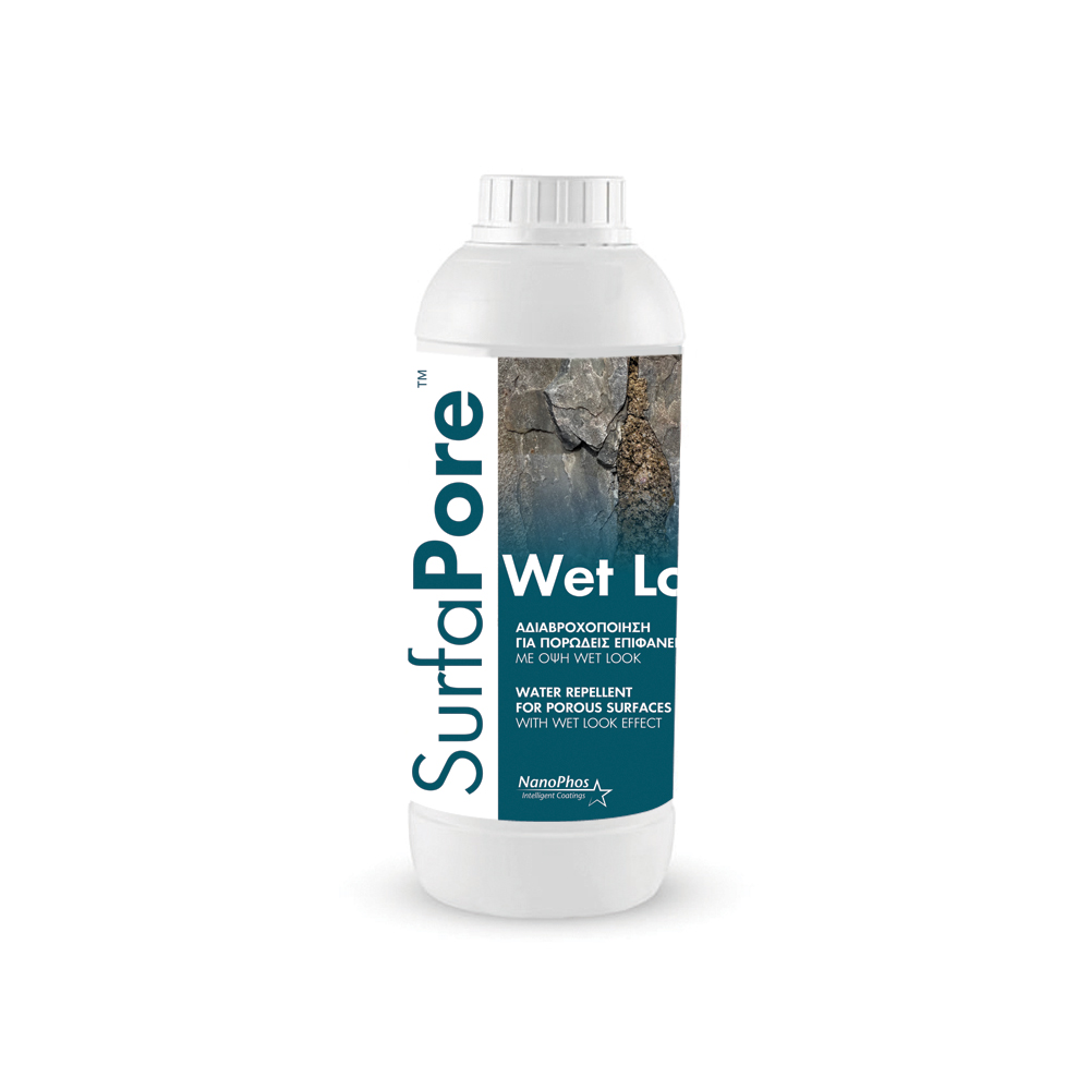 Impermeabilizant wet look pentru piatra naturala Nanophos SurfaPore 1L