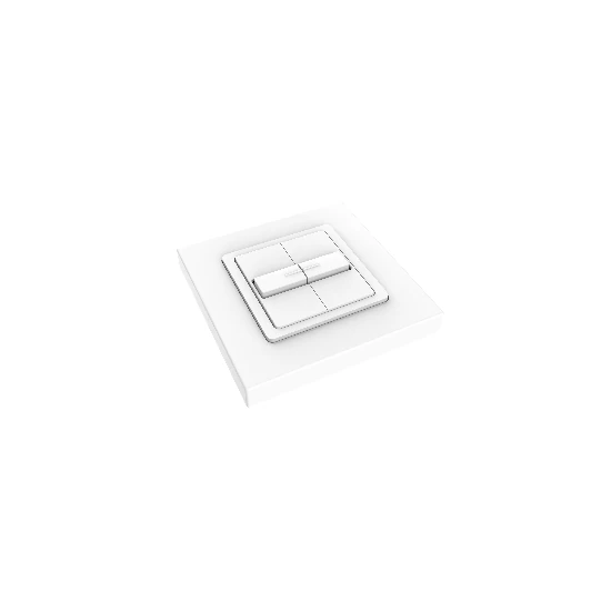 Comutator ingropat dublu cu arc de revenire Somfy Smoove Duo MP (cablat, 230V, doua motoare) - 1800507 - imagine 3