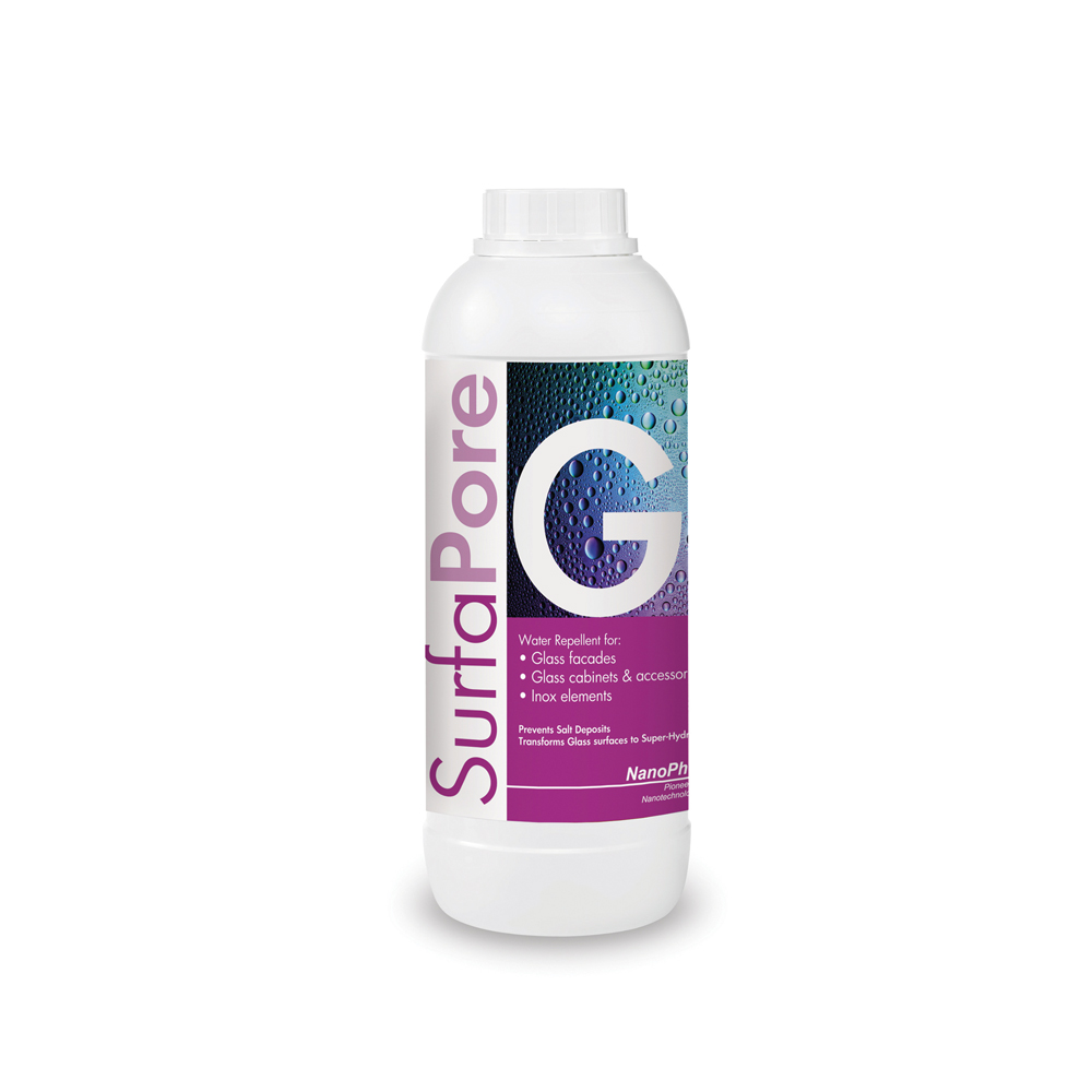 Tratament hidrofob sticla si geamuri Nanophos SurfaPore G 1L