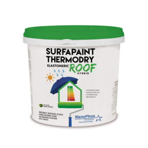 Vopsea elastomerica termoizolanta acoperis Nanophos ThermoDry Roof 10L